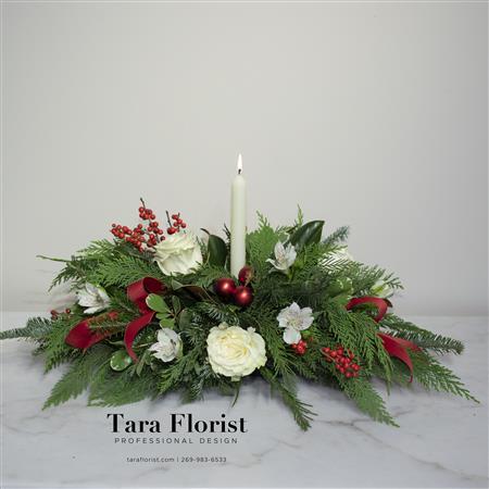 Tara Traditions - The Centerpiece oblong in White